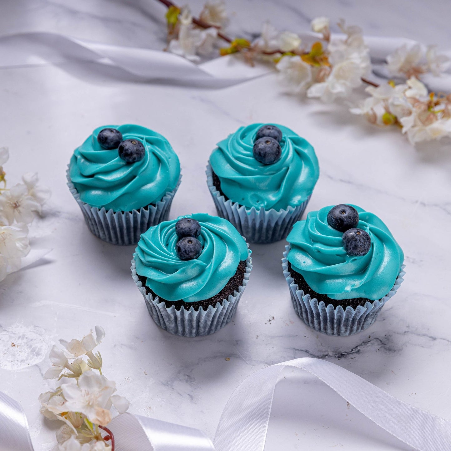Blue Baby Shower Cupcakes - Jack and Beyond