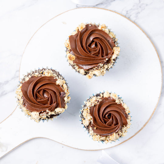 Free from Gluten Nutella Cupcakes