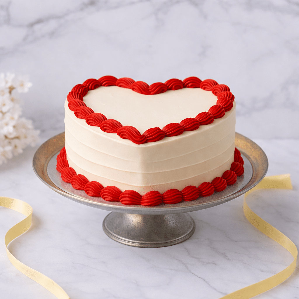 Heart Shaped Celebration Cake - Jack and Beyond