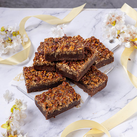 Pecan Pie Brownie Box
