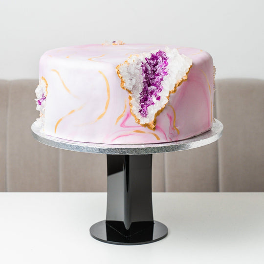 Amethyst Crystal Cake