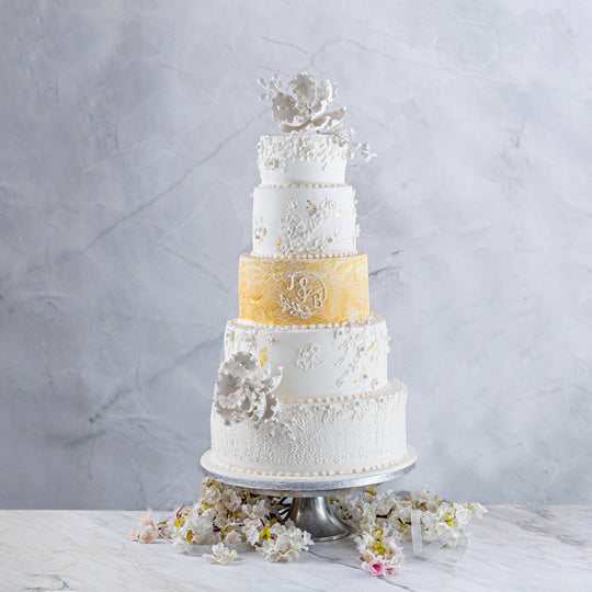 Floral Dream Wedding Cake