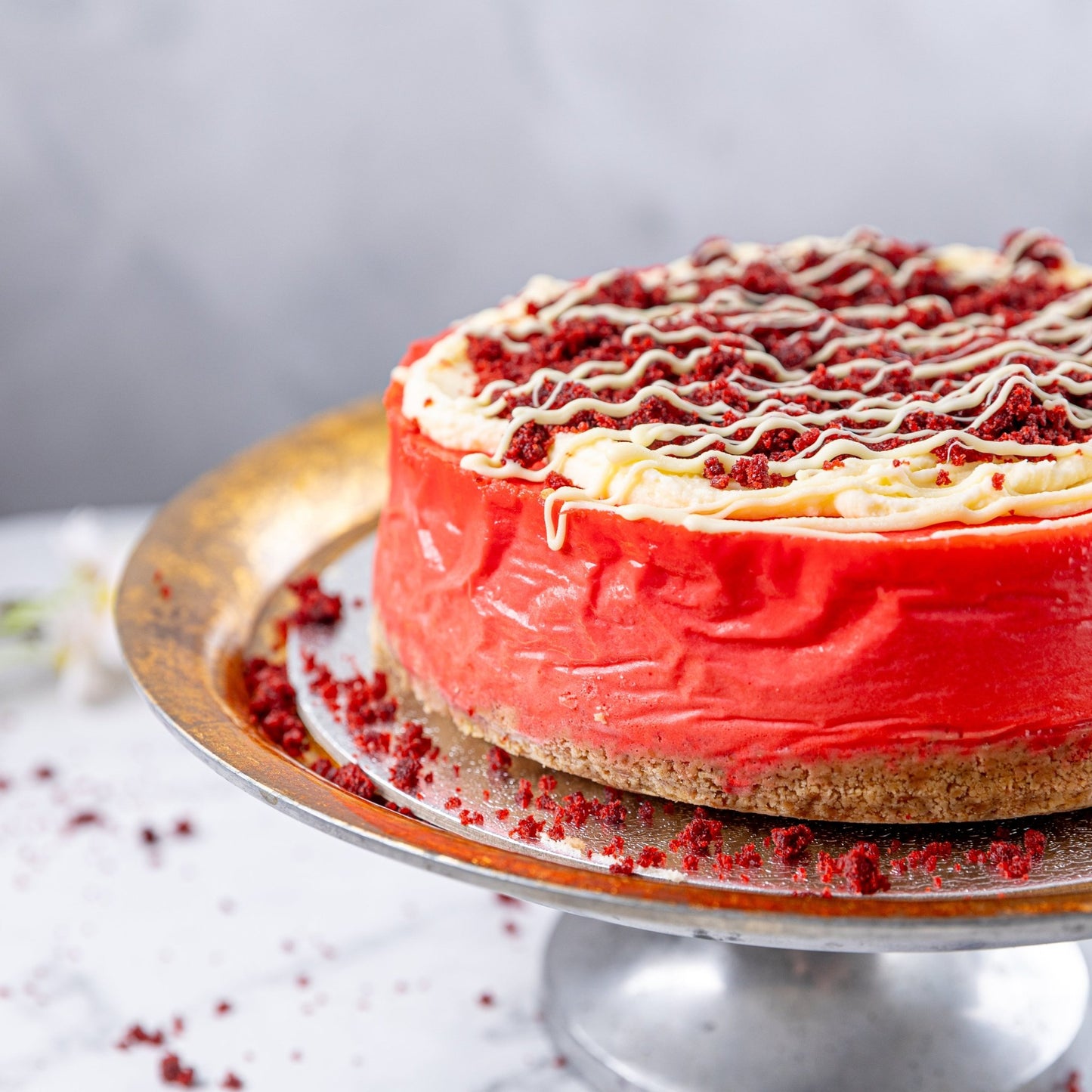 Personalised Red Velvet Cheesecake - Jack and Beyond