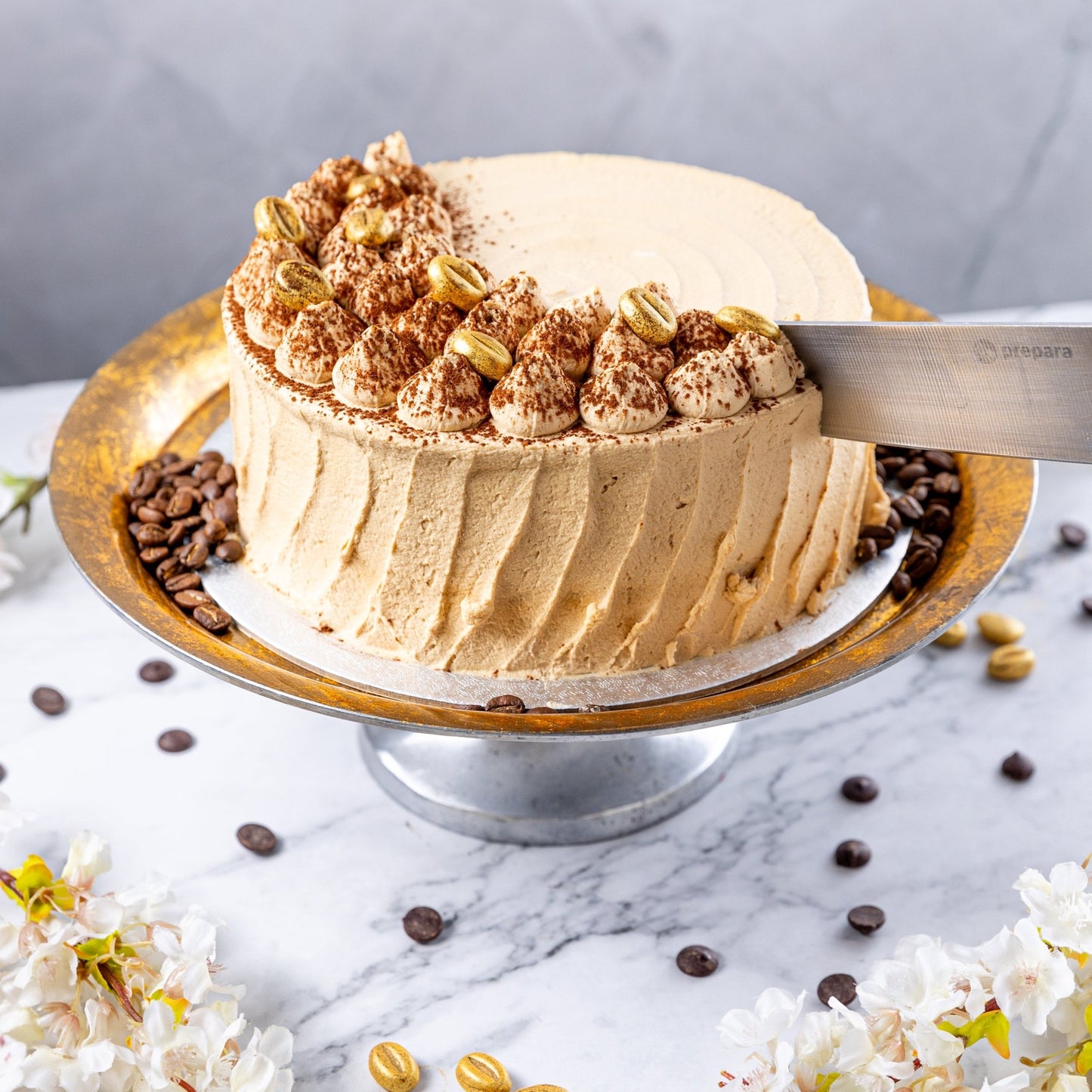 Personalised Tiramisu Layer Cake - Jack and Beyond