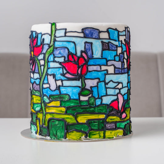 Stained Glass Celebration Cake