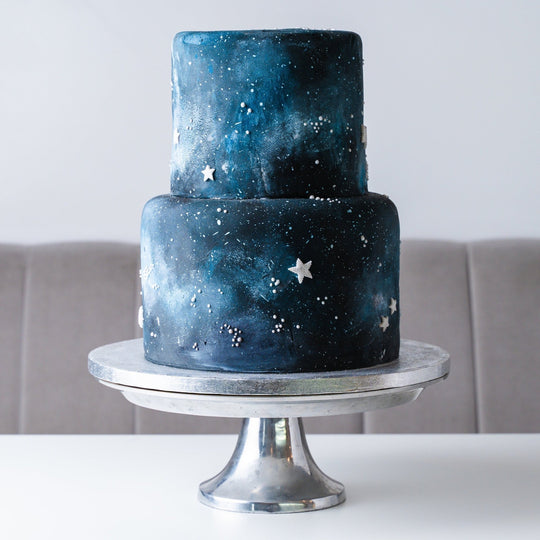 Starry Night Cake