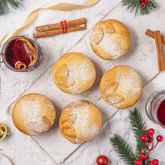 Vegan Deep Filled Mince Pies
