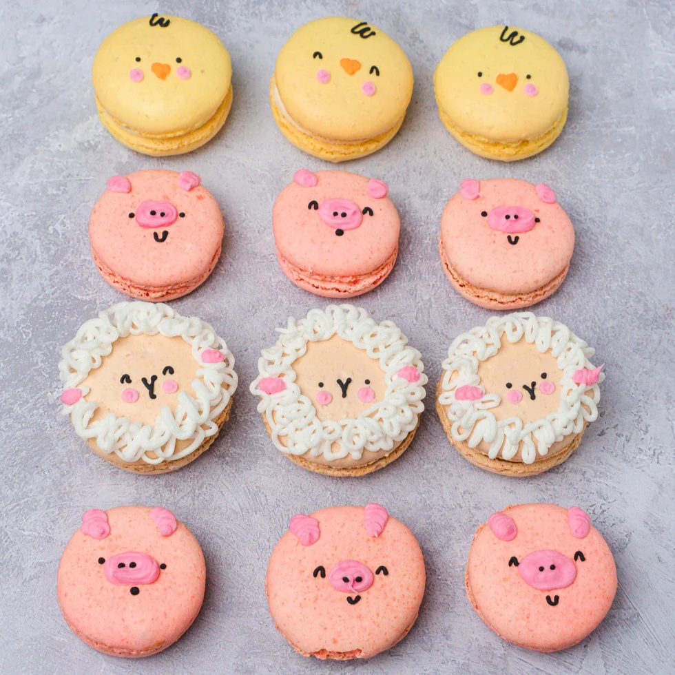 Can you ask for any animal on the macarons?