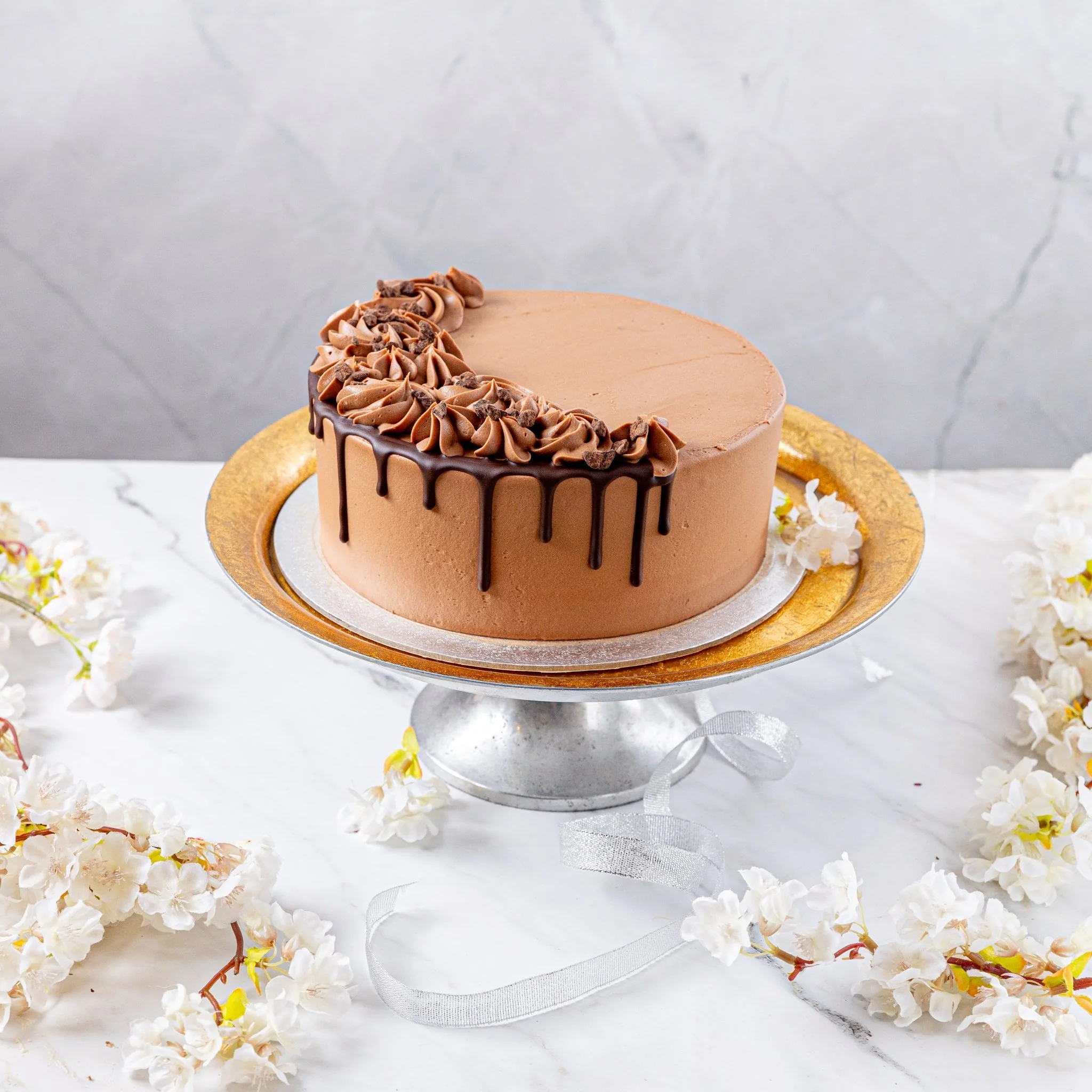 The cake doesn't reveal all of the ingredients
