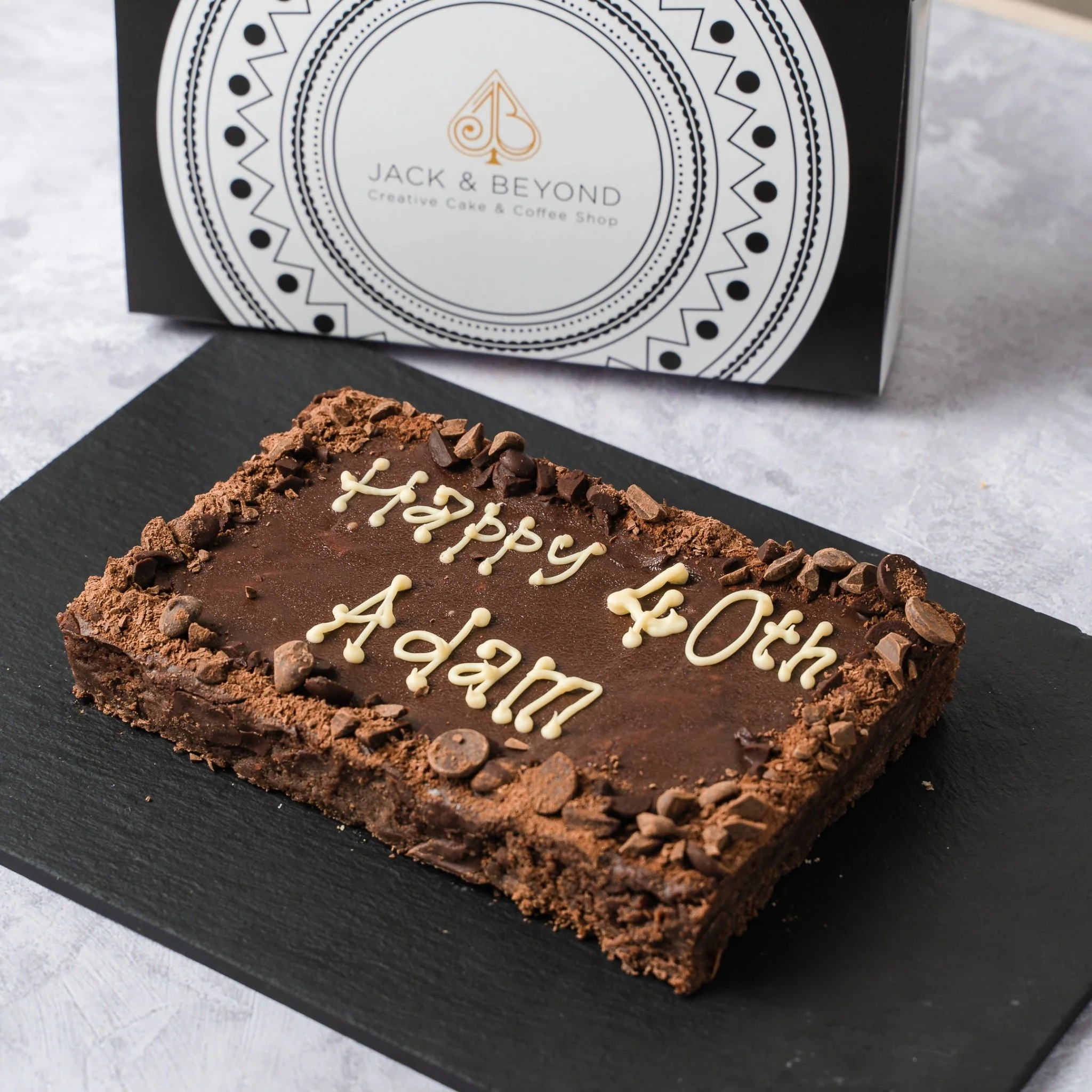 Personalised Chocolate Chip Brownie Slab Questions & Answers