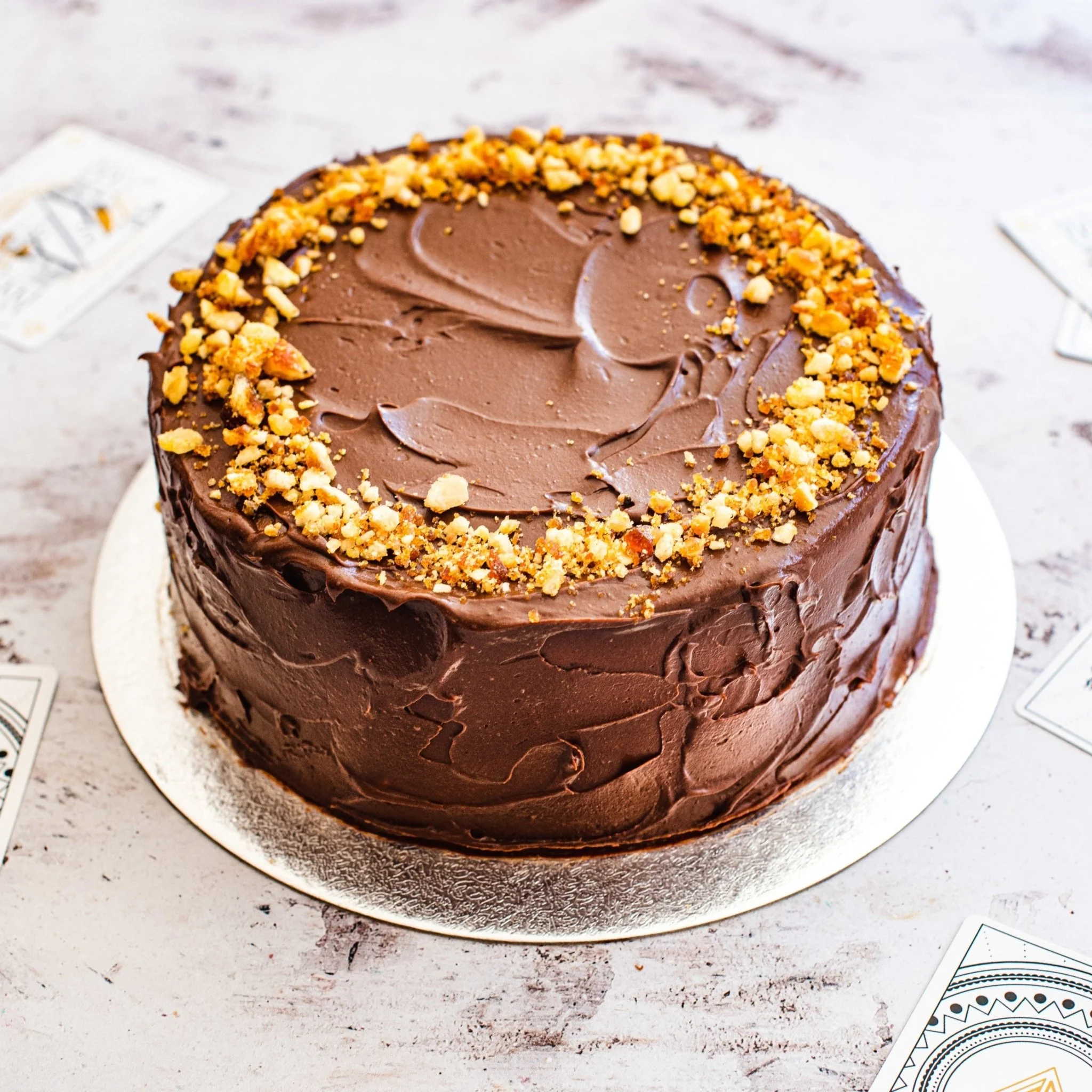 Personalised Vegan Peanut Butter & Chocolate Banana Cake Questions & Answers