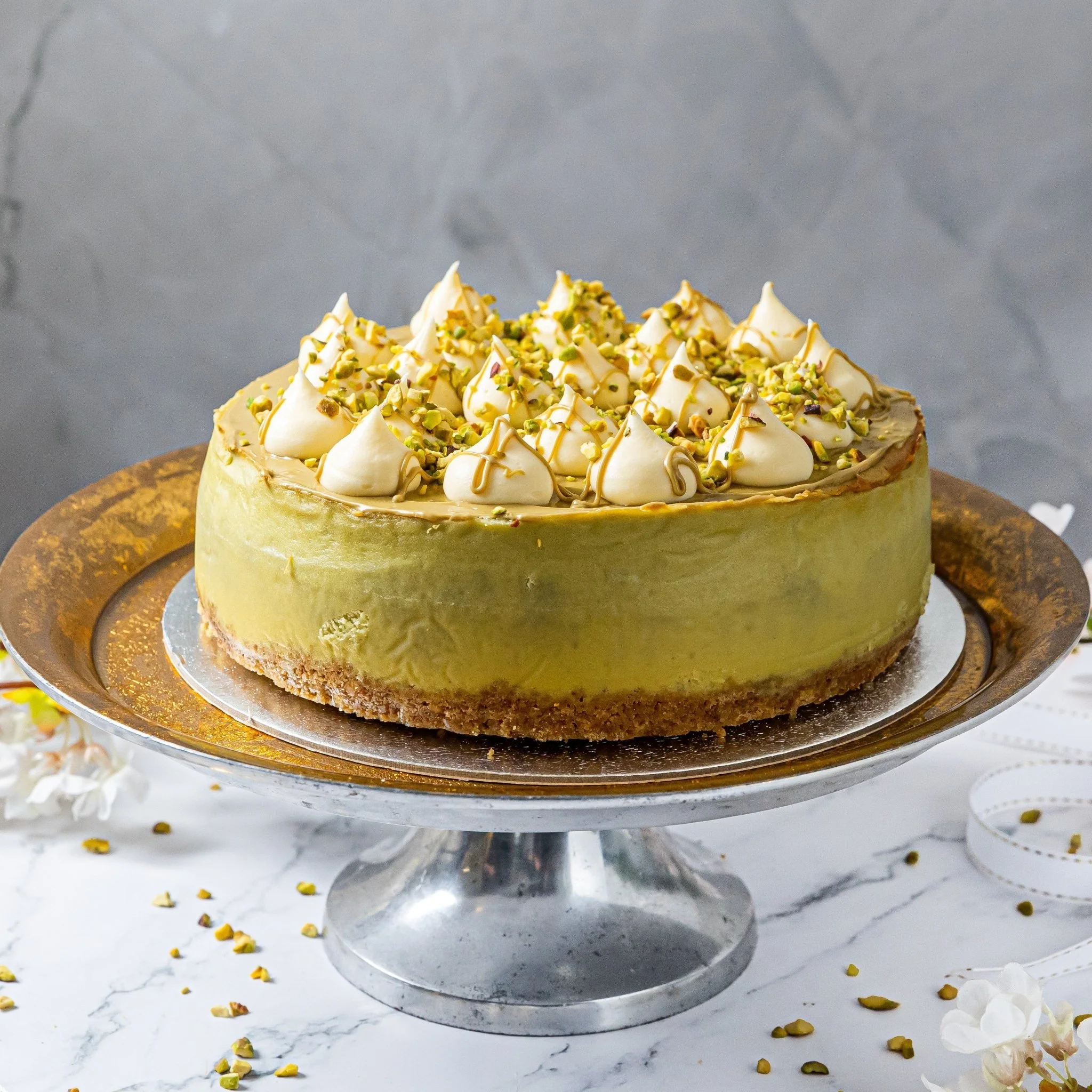 Do you use gelatine in this cheesecake?