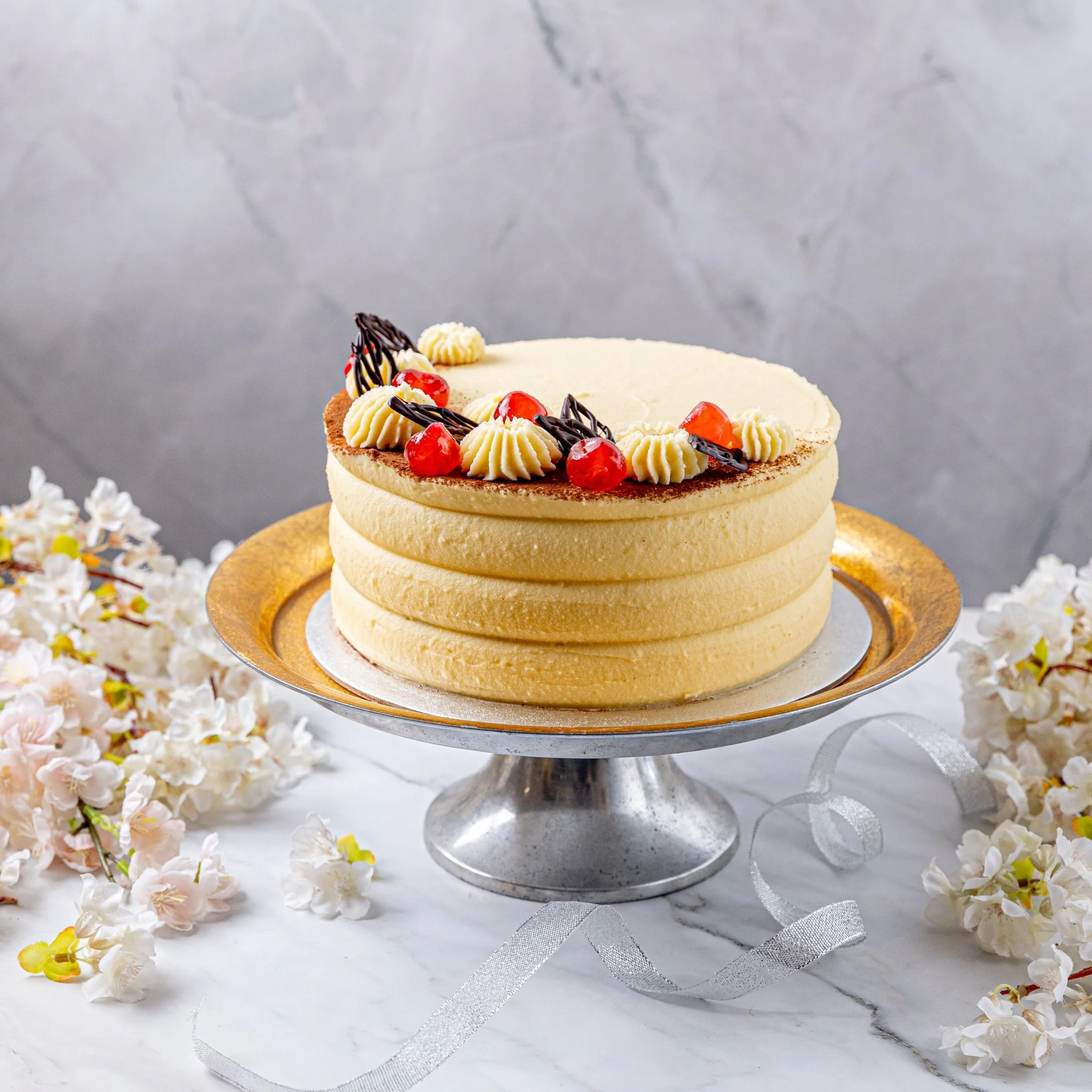 What cherries do you use on top of the cake?