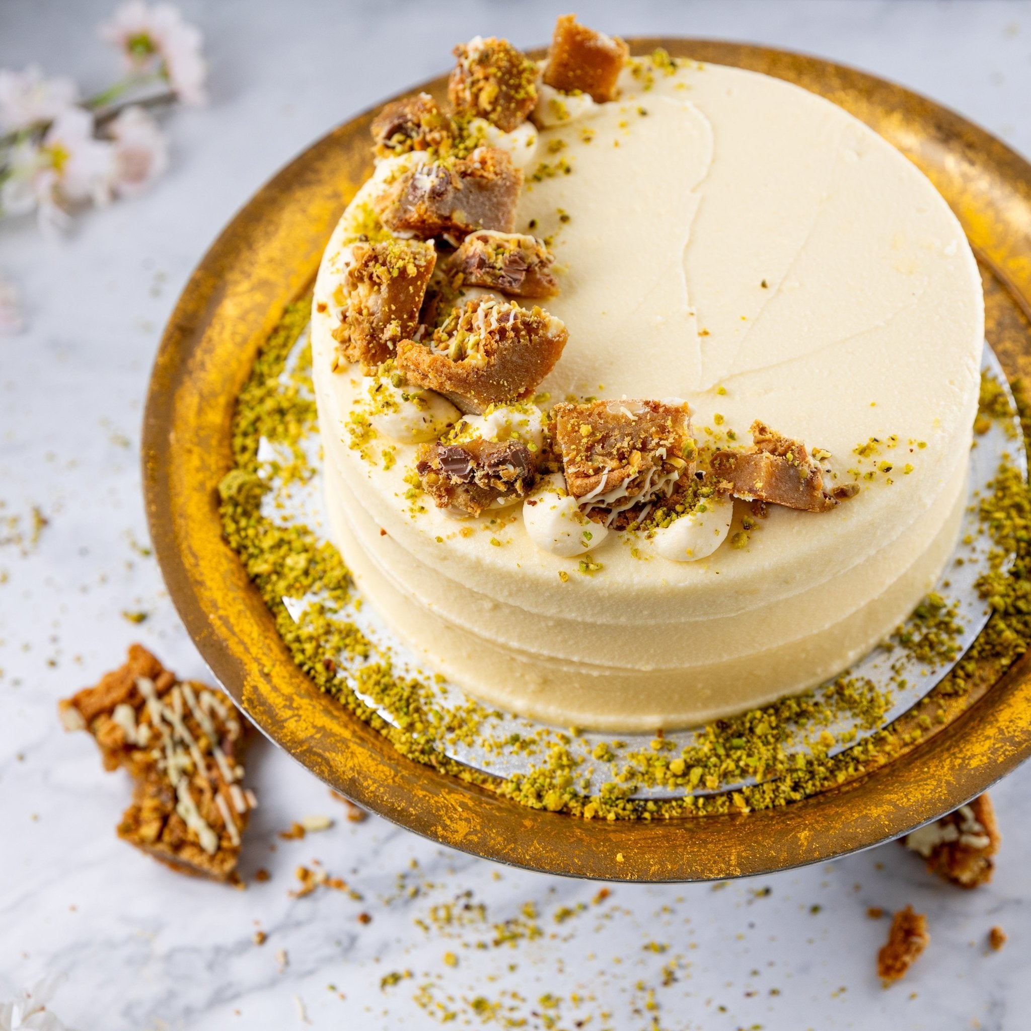 Dive into Delight with a Decadent White Chocolate Birthday Cake