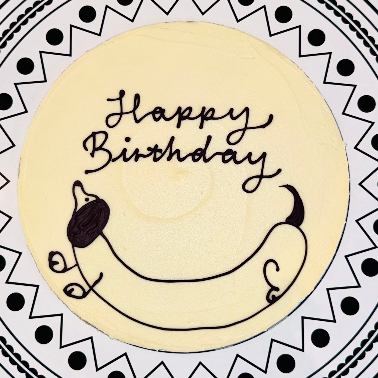 Personalised Chocolate Cake (Free from Gluten)