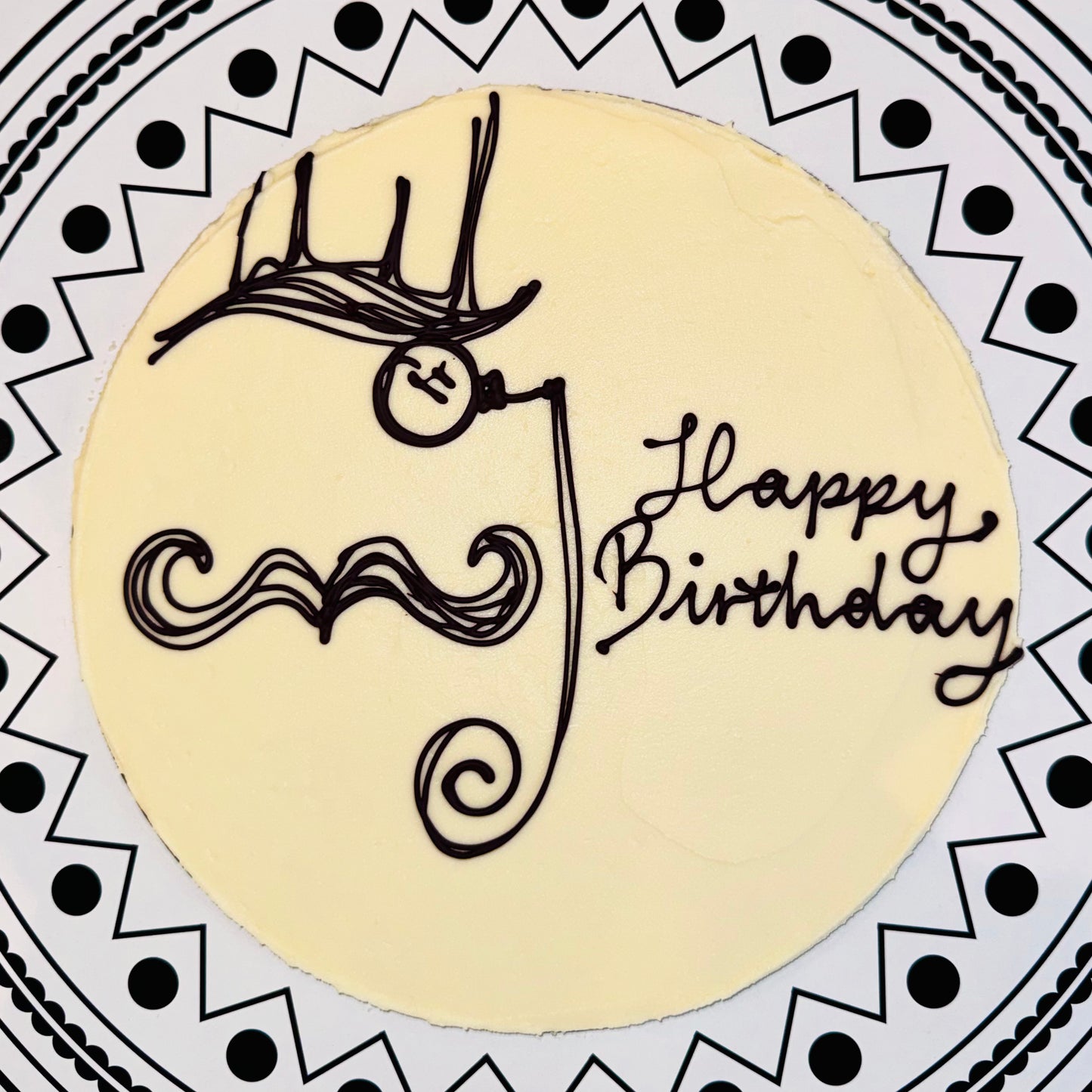 Personalised Chocolate Cake (Free from Gluten)