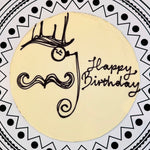 Personalised Lemon & Elderflower Cake