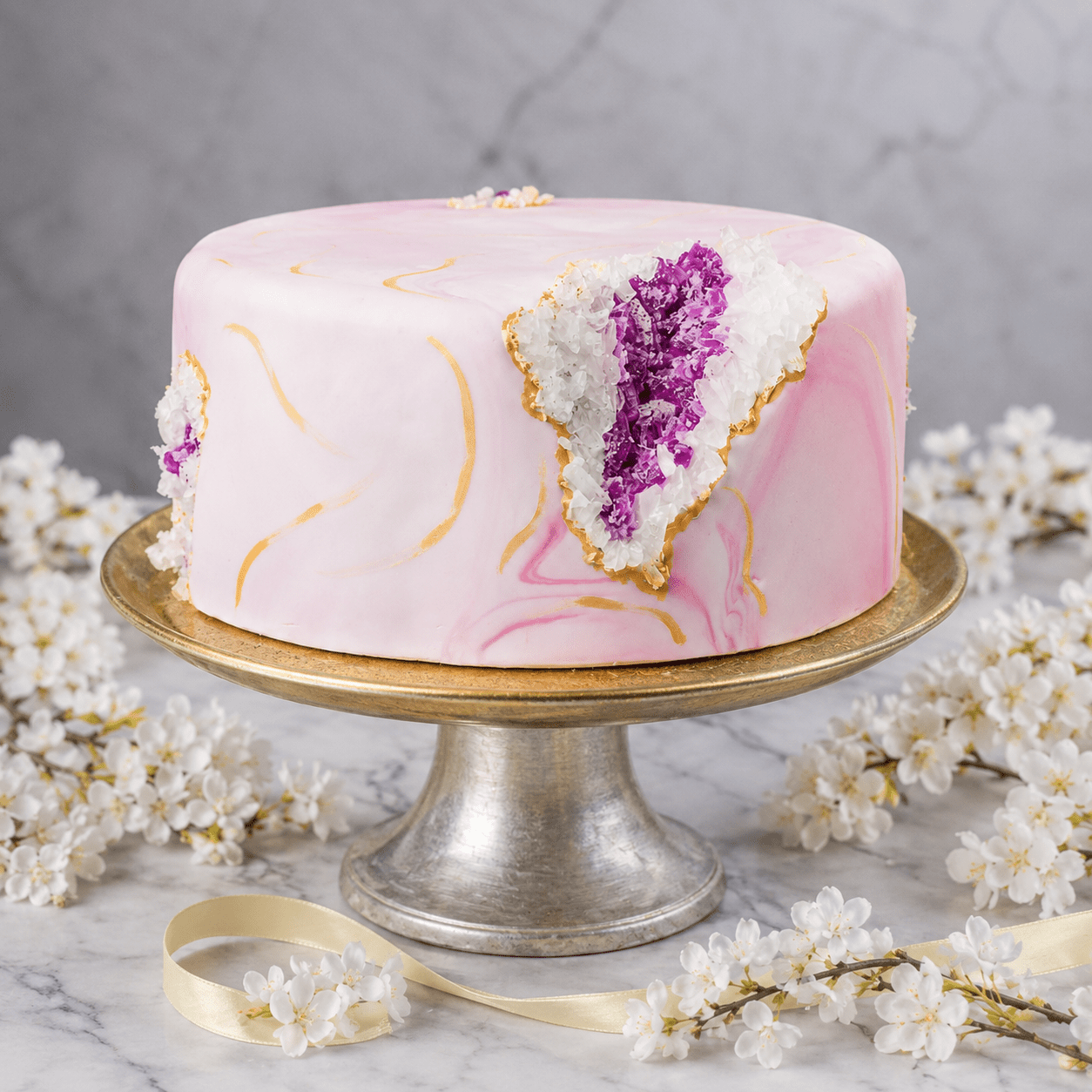 Amethyst Crystal Cake - Jack and Beyond