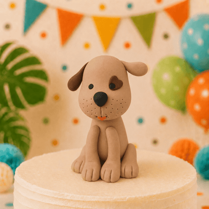 Animal Birthday Cake - 3D Dog Figure - Jack and Beyond