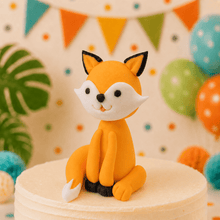Animal Birthday Cake - 3D Fox Figure - Jack and Beyond