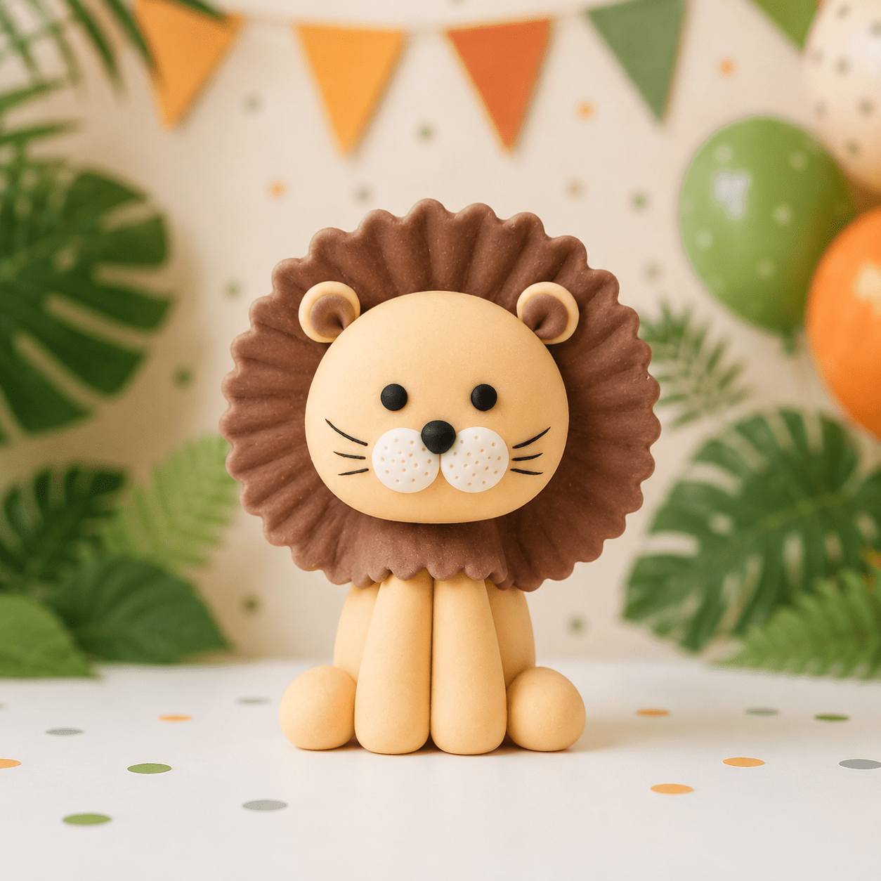Animal Birthday Cake - 3D Lion Figure - Jack and Beyond