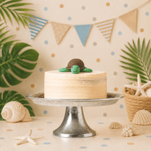 Animal Birthday Cake - 3D Turtle Figure - Jack and Beyond