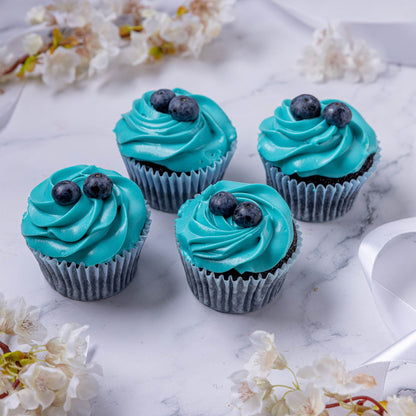 Blue Baby Shower Cupcakes - Jack and Beyond