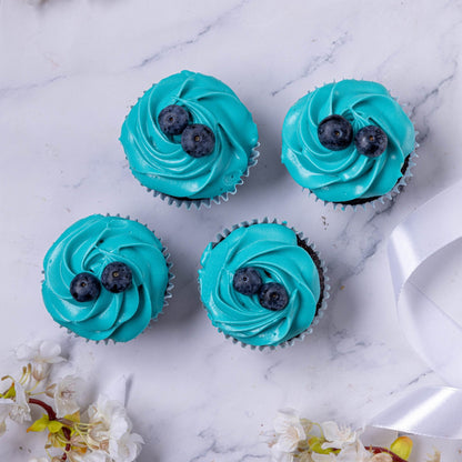 Blue Baby Shower Cupcakes - Jack and Beyond