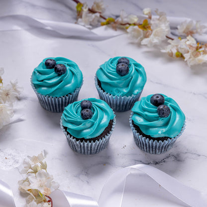 Blue Baby Shower Cupcakes - Jack and Beyond