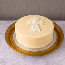 Christening Cake - Flower Cross - Jack and Beyond