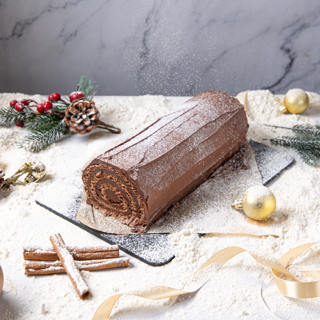 Christmas Yule Log - Jack and Beyond