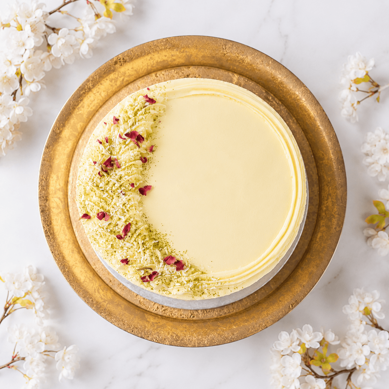 Coconut & Matcha Cake - Jack and Beyond
