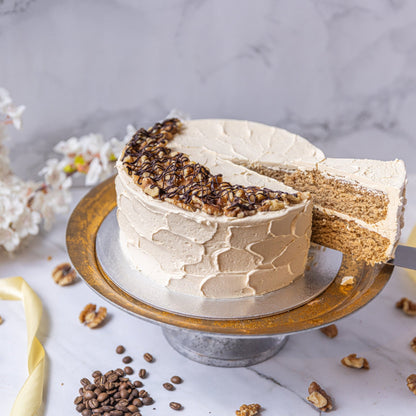 Coffee & Walnut Cake - Jack and Beyond