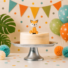 Animal Birthday Cake - 3D Fox Figure