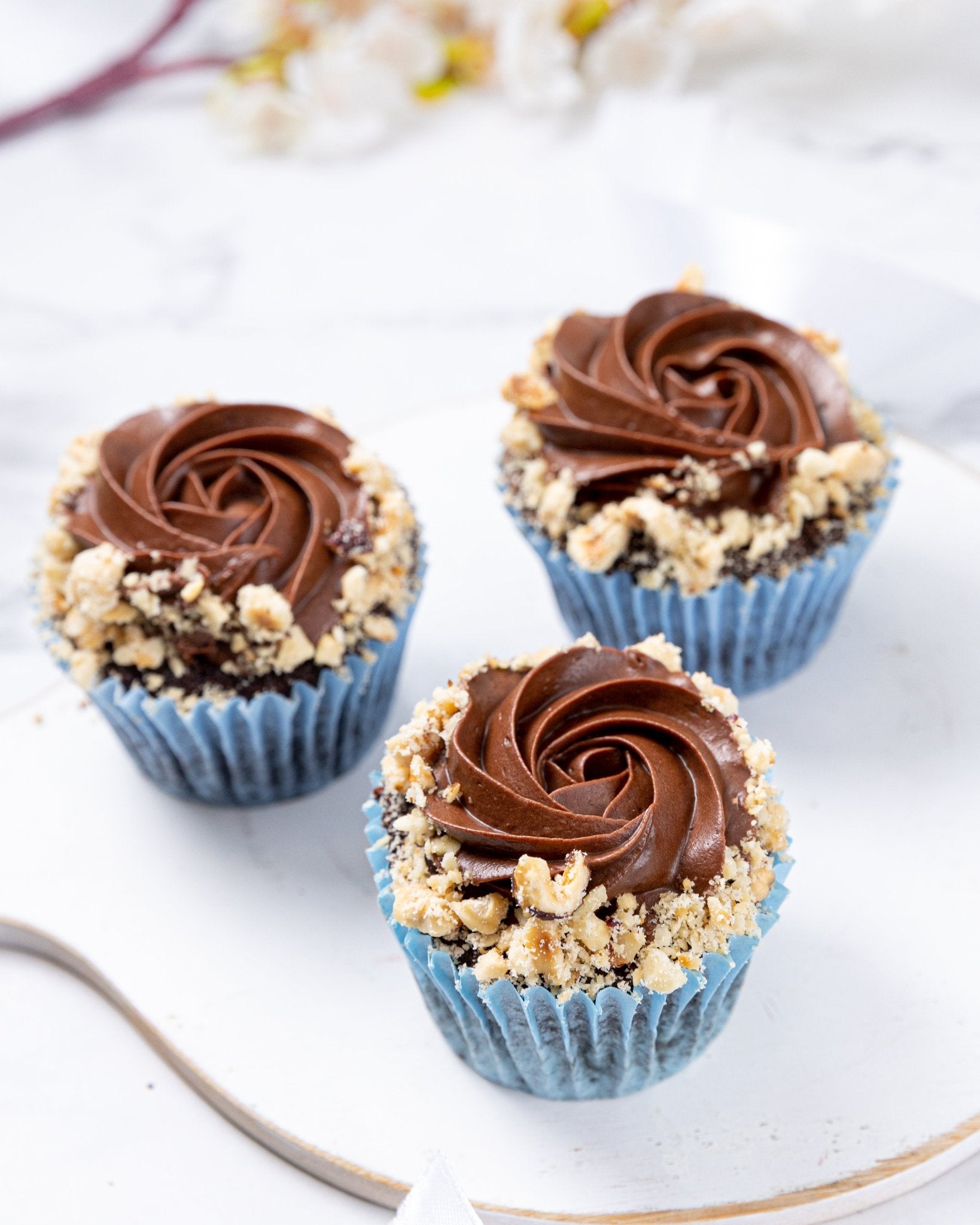 Free from Gluten Nutella Cupcakes - Jack and Beyond