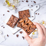 Free from Gluten Salted Caramel Brownie Box of 8 - Jack and Beyond