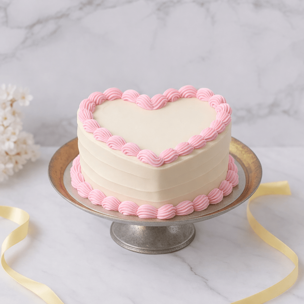 Heart Shaped Celebration Cake - Jack and Beyond