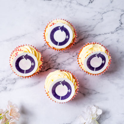 International Women's Day Cupcakes - Circle