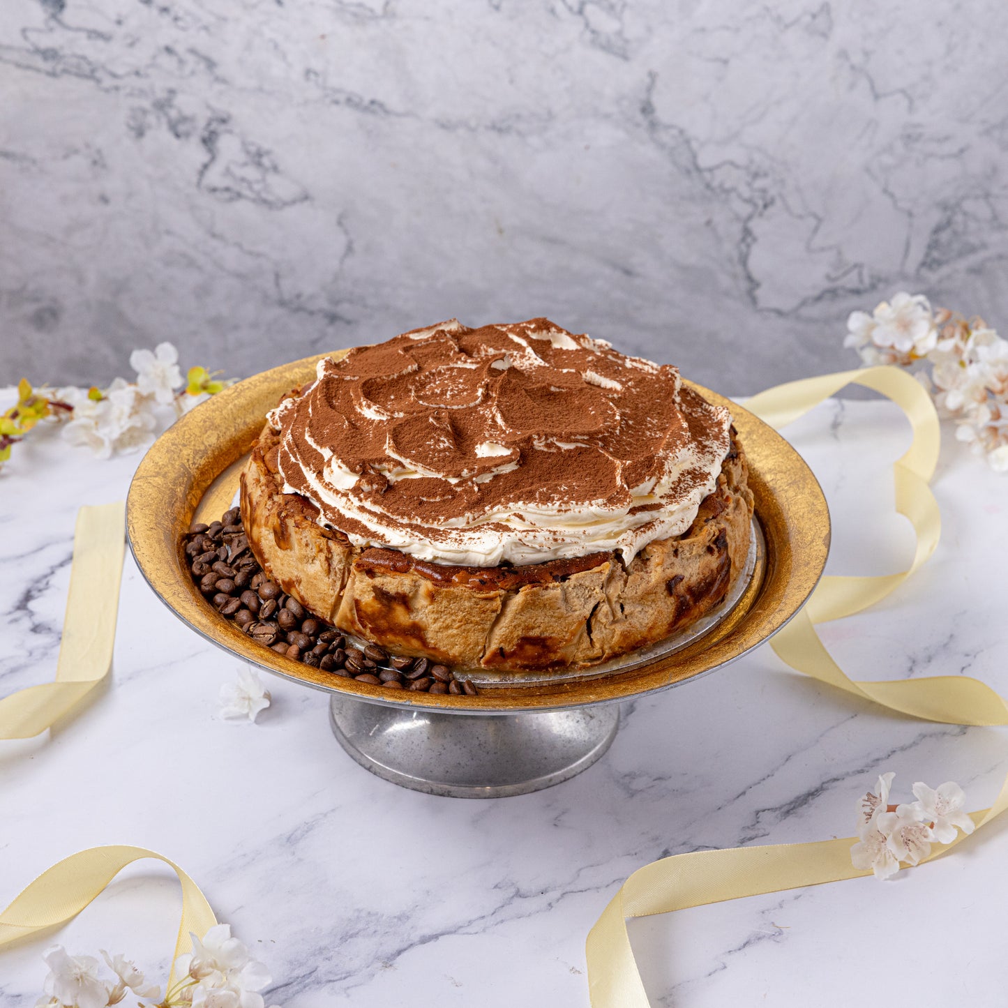 Tiramisu Basque Burnt Cheesecake