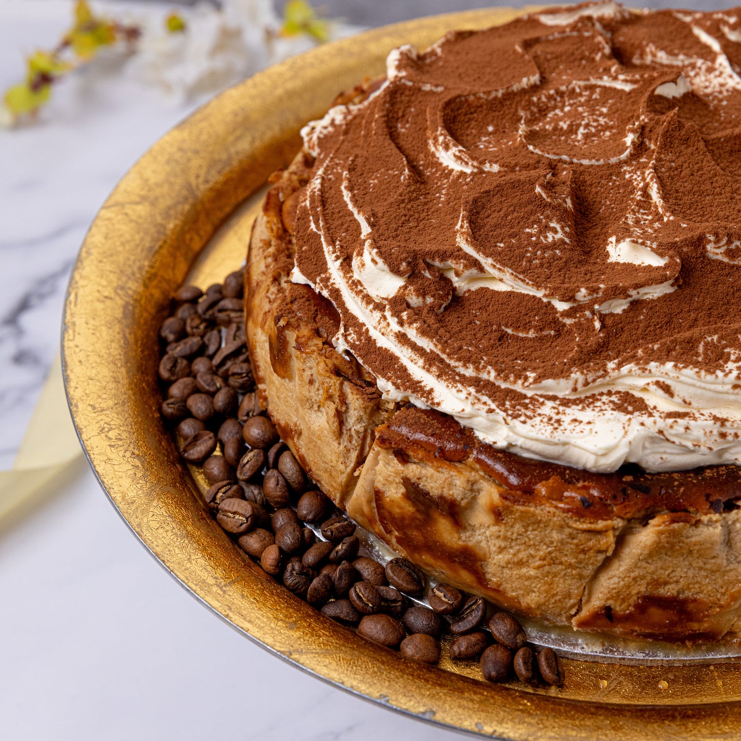 Tiramisu Basque Burnt Cheesecake