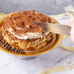 Personalised Tiramisu Basque Burnt Cheesecake