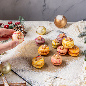 Cherry Macarons Box of 12