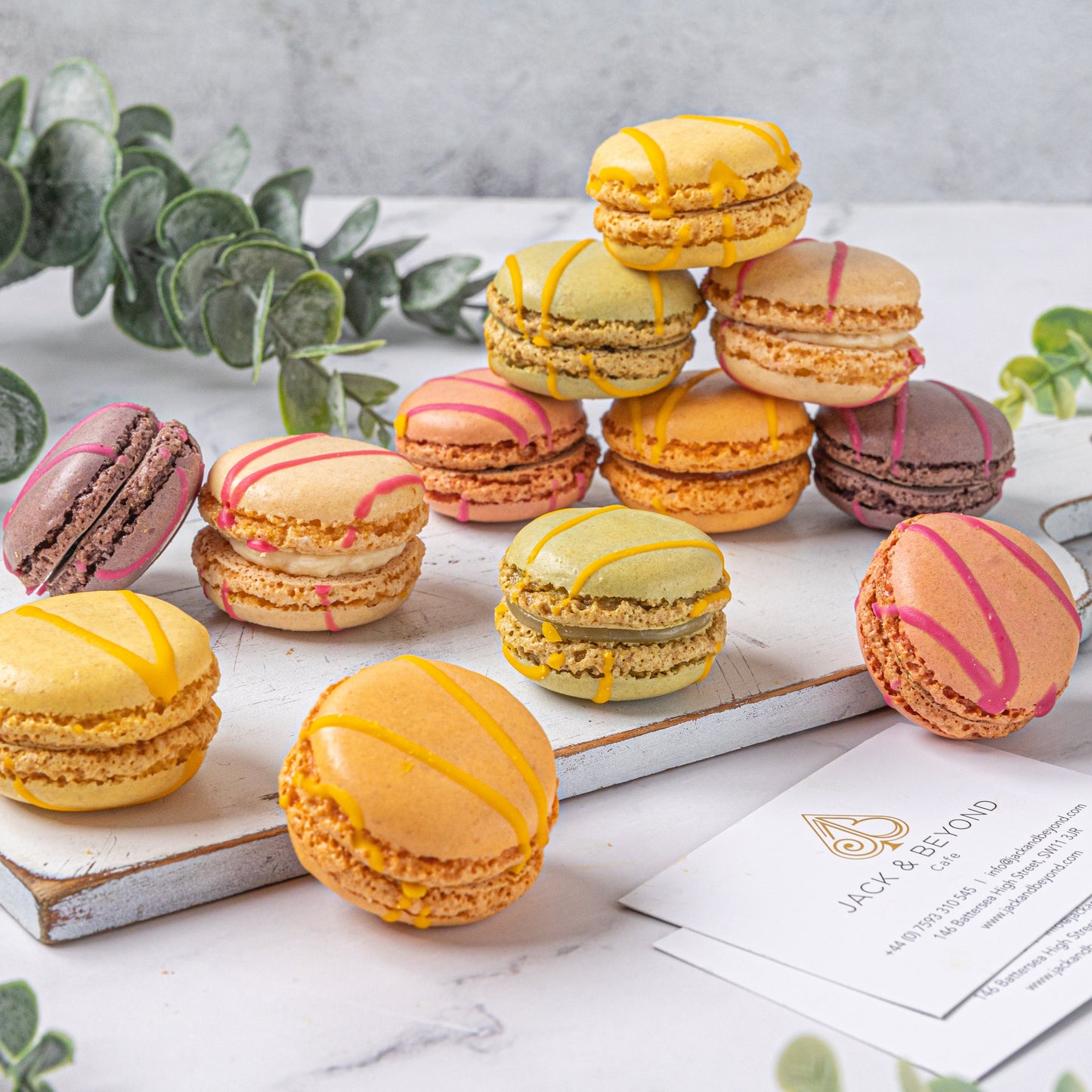 Mixed Selection Macarons Box of 12 - Jack and Beyond