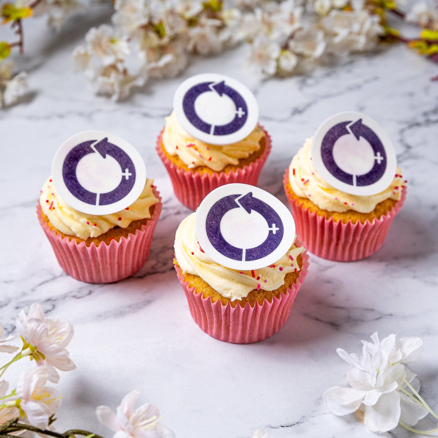 International Women's Day Cupcakes - Circle - Jack and Beyond