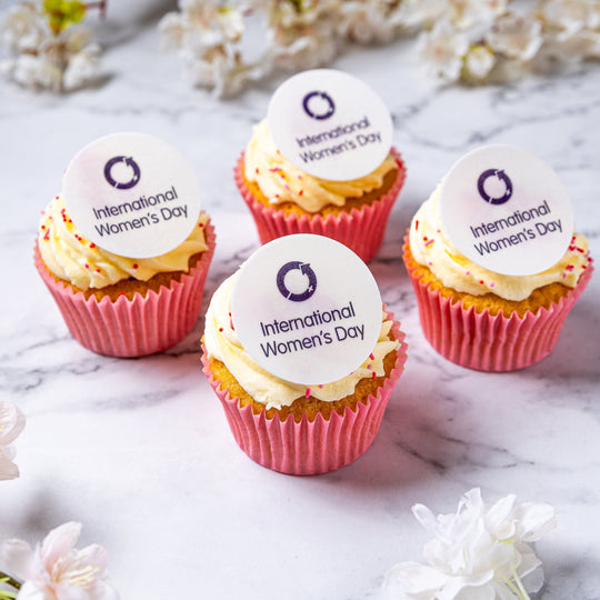 International Women's Day Cupcakes - Writing