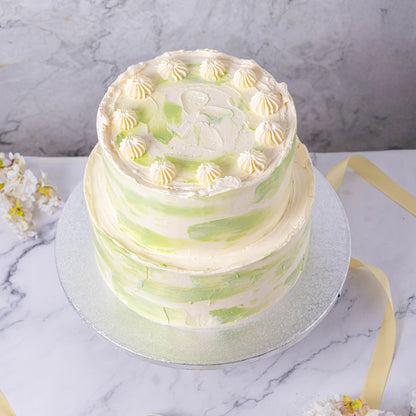 Ombré Buttercream Wedding Cake - Jack and Beyond