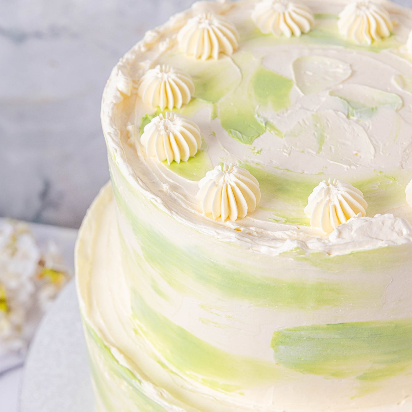 Ombré Buttercream Wedding Cake - Jack and Beyond