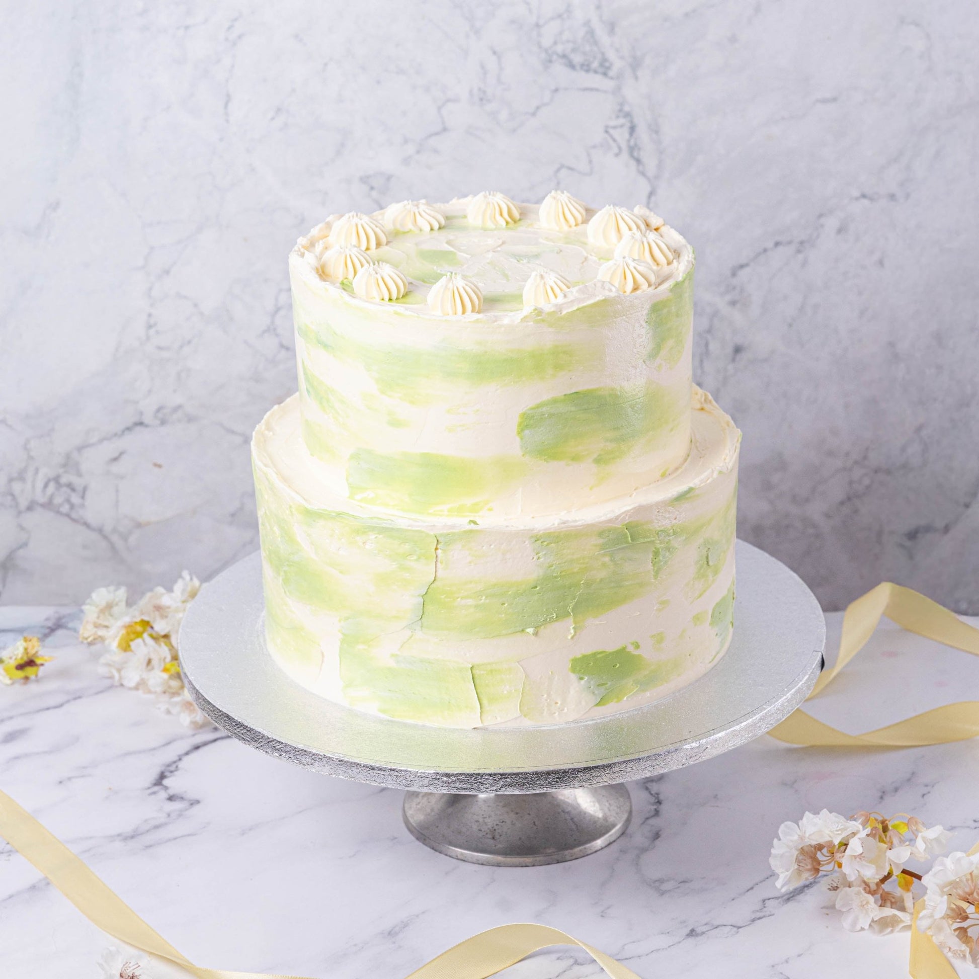 Ombré Buttercream Wedding Cake - Jack and Beyond