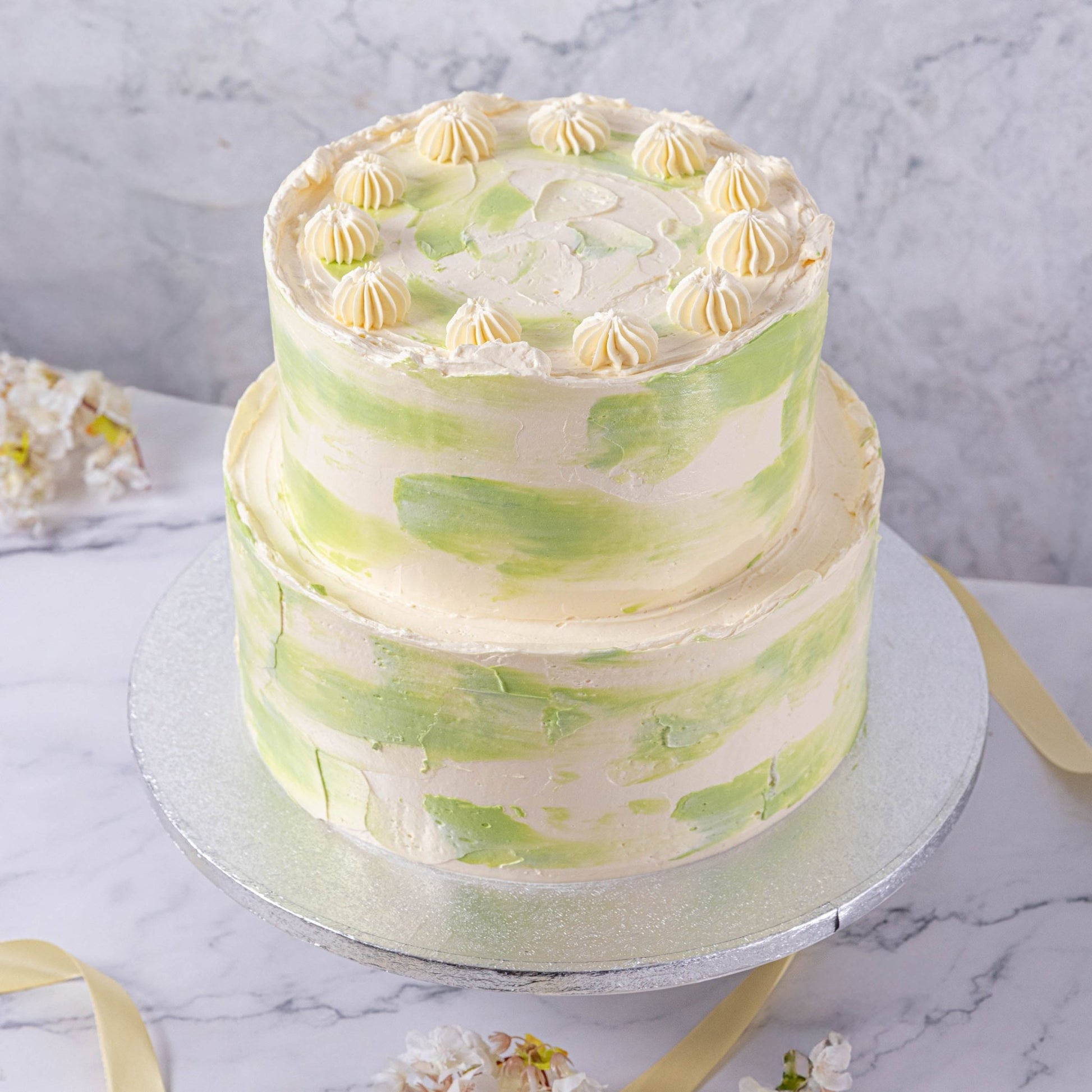 Ombré Buttercream Wedding Cake - Jack and Beyond