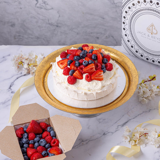 Berry Pavlova Cake